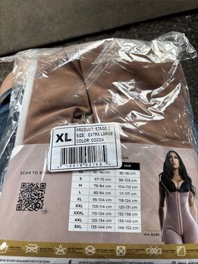MIA Cocoa Shapewear Bodysuit - XL